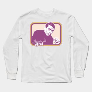 Jacques Brel // Original Retro Style Fan Design Long Sleeve T-Shirt